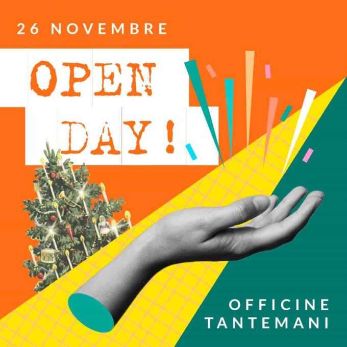 Officina Tantemani apre le porte domenica 26 novembre: ci sono i laboratori