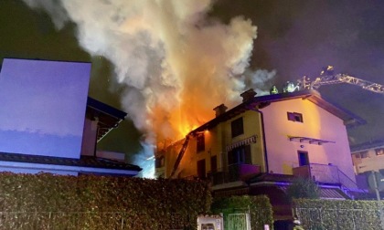 Osio Sotto, gli sfollati dopo l'incendio resteranno fuori casa per sei-otto mesi