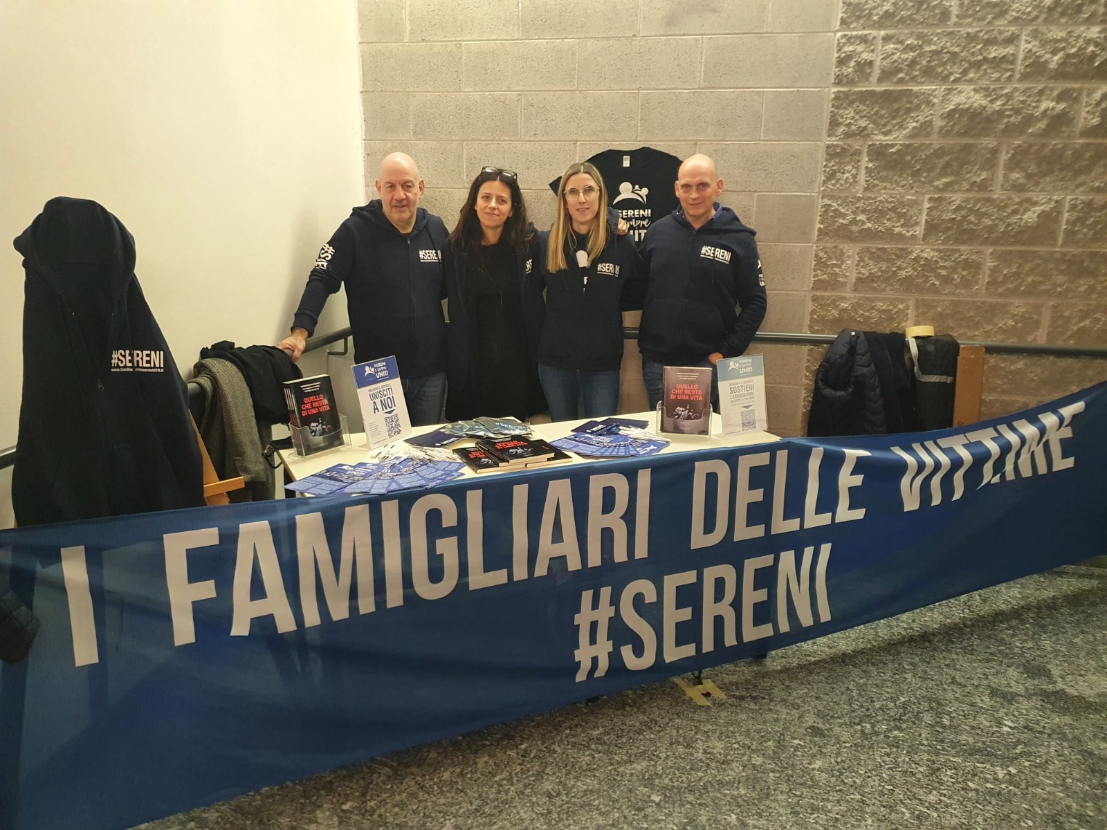 famigliari vittime sereni