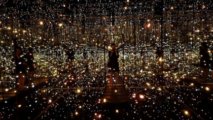 La stanza di Yayoi Kusama è davvero bellissima! Ma si può definire una mostra?