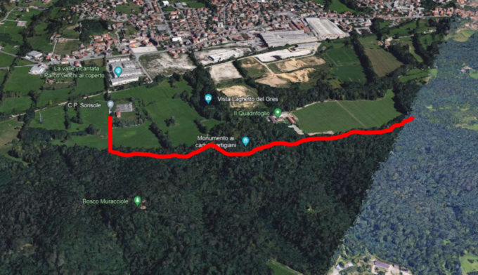 Lavori a una conduttura dell’acquedotto, chiude un tratto di ciclabile del Parco dei Colli