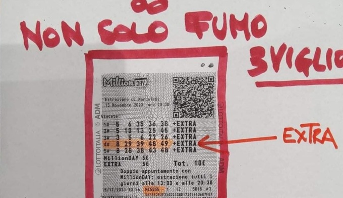 Maxi vincita al “Million dollar day” a Treviglio: con 10 euro ne porta a casa 100mila