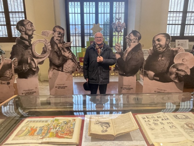 “La caricatura all’Opera”, alla biblioteca Mai una mostra preziosa