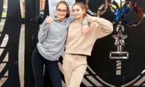 Le "Nembo girls" di Stezzano: Sofia e Arianna sollevano il doppio del loro peso