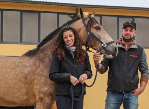 Chris e Claudia di Zanica: una storia d’amore e di cavalli