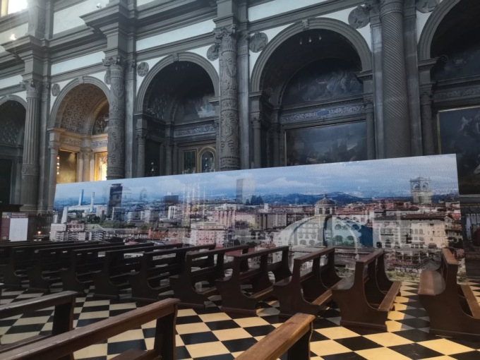 Il mosaico Lego che ha vinto il Guinness World Record in dono alla città di Bergamo
