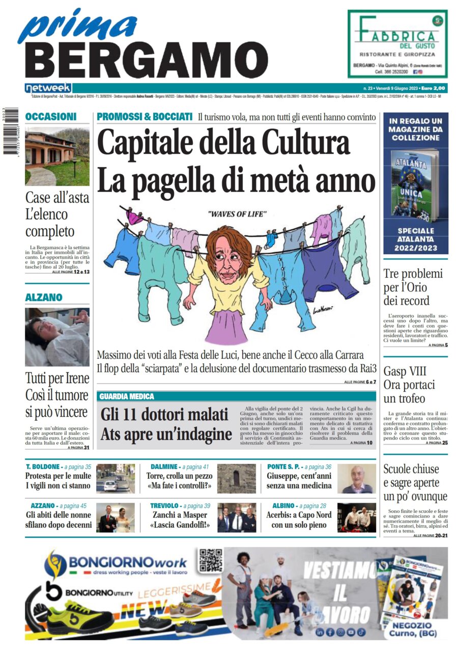 173 - PrimaBergamo 9 giugno 2023