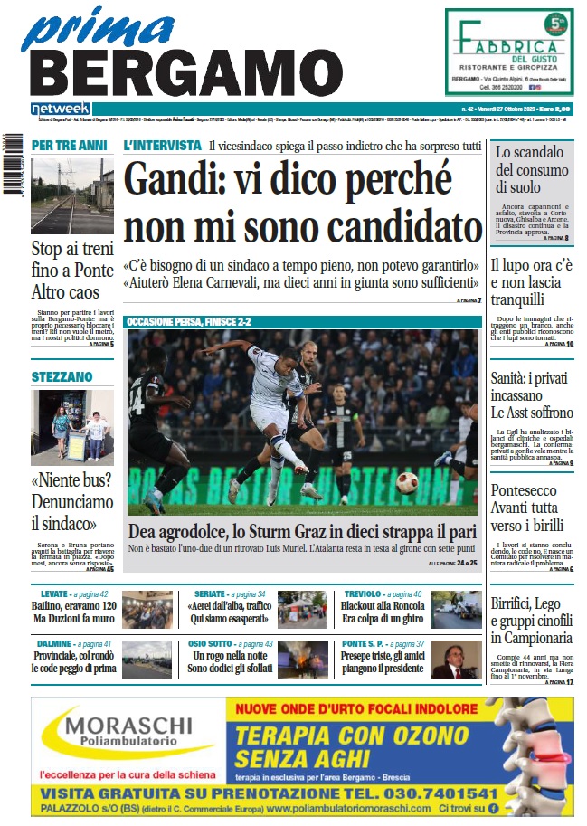 192 - PrimaBergamo 27 ottobre 2023
