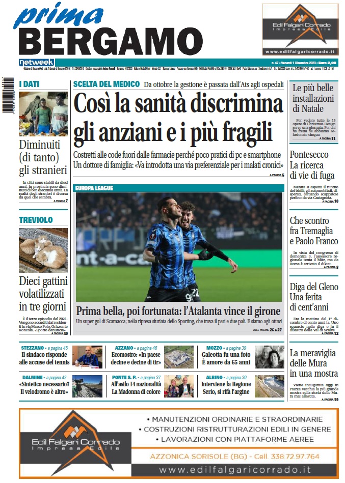 197 - PrimaBergamo 1 dicembre 2023