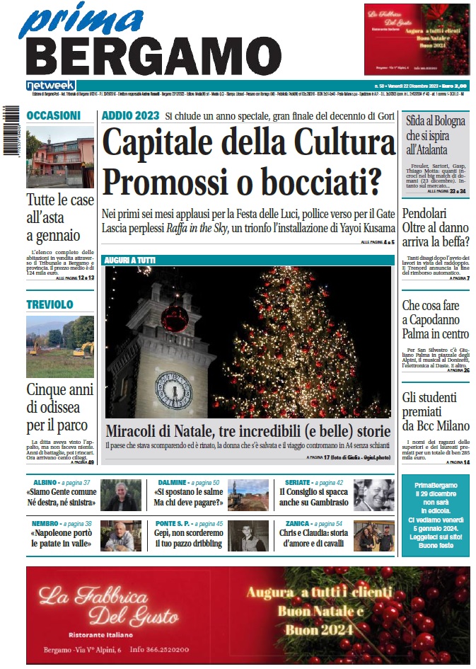 200 - PrimaBergamo 22 dicembre 2023
