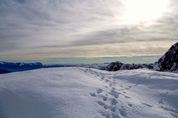 La Presolana d’inverno in un’escursione per tutti: su fino alla baita Cassinelli (e dintorni)