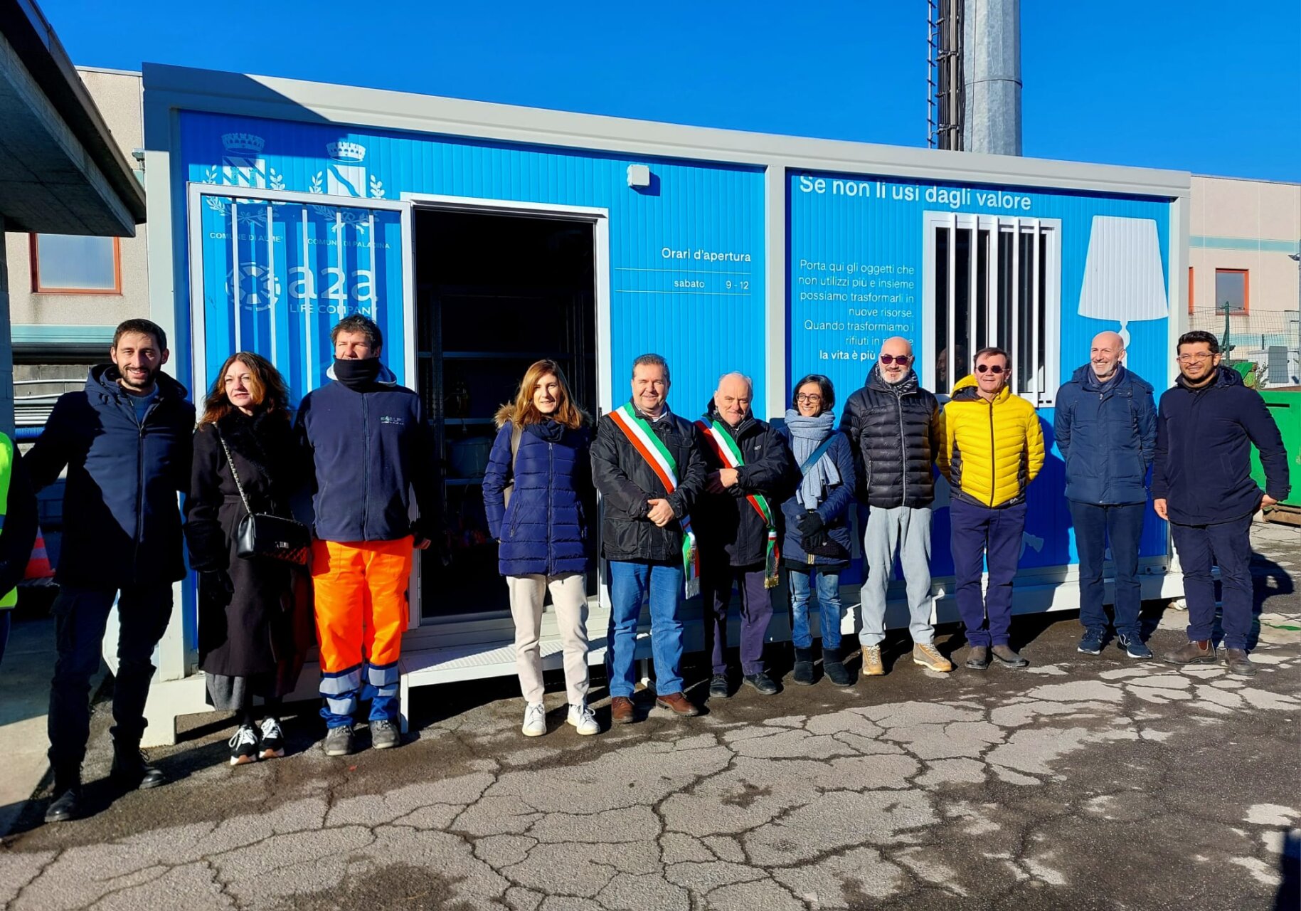 Inaugurazione Centro Riuso Almè