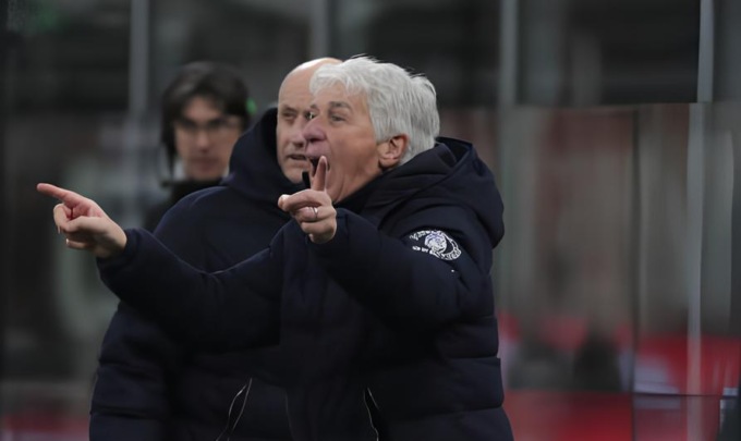 Due giornate di squalifica a Gasperini per «epiteto offensivo» all’arbitro Di Bello