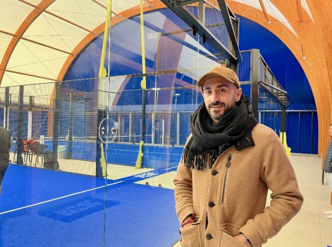 Un ex Atalanta ha aperto ad Albino il Berga Padel, il primo della media-bassa Valle