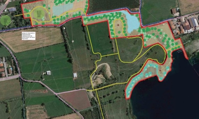 Via ai lavori per la rinascita naturalistica dell’ex cava dei Tre Cantoni, a Ciserano