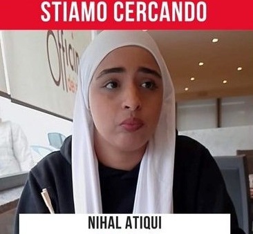 Nihal Atiqui non torna a casa da giovedì 25. L’ultima volta è stata vista in centro a Castel Rozzone