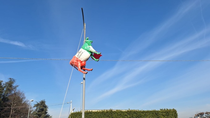 Agricoltori in strada a Cologno al Serio contro le politiche europee e la speculazione sui prodotti