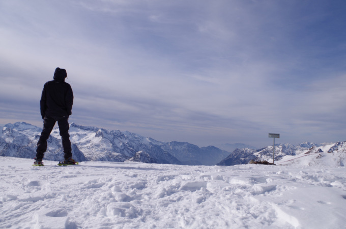 Le meraviglie (ad alta quota) di Foppolo: ciaspolata fino alla terrazza Montebello