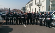 Ecco i 18 nuovi agenti della Polizia locale di Bergamo, che da oggi ha la fotosegnalazione