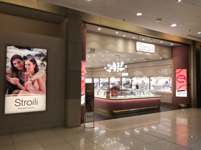 Il momento d’oro (letteralmente) di Stroili, che ha aperto il secondo negozio a Oriocenter