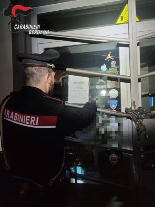 Spacciatori tra i clienti e titolare con la cocaina: chiuso per 15 giorni bar di Bolgare
