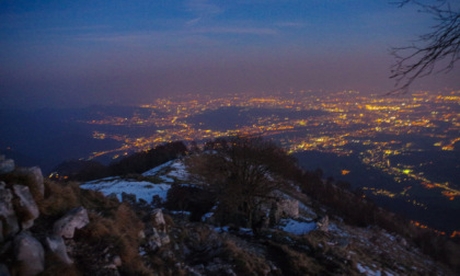 Non servono grandi montagne per osservare panorami da favola: il monte Linzone ne è la prova