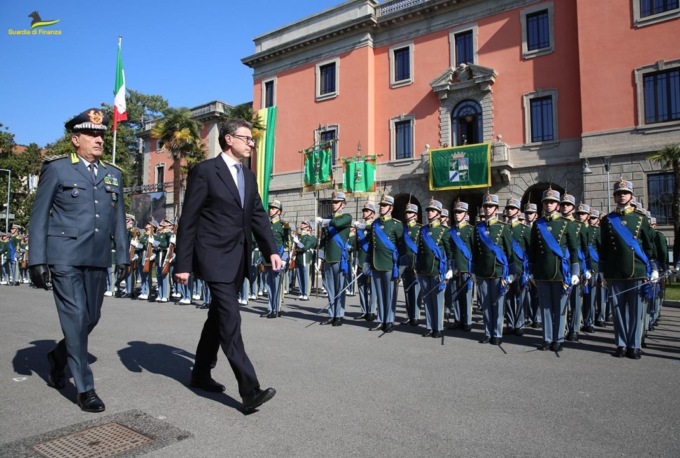 Giorgetti: «Guardia di Finanza fondamentale per lo sviluppo dell’economia»