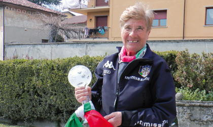 Se n'è andata a 82 anni Anna Fabretto di Albino, campionessa di sci senza età