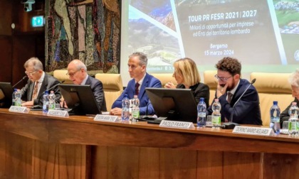 Tour PR FESR, Assessore Fermi: "A Bergamo investiti 175 milioni"