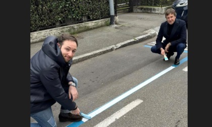 La promessa della Lega per Bergamo: «Se vinciamo, 100 nuovi parcheggi bianchi nei primi 100 giorni»