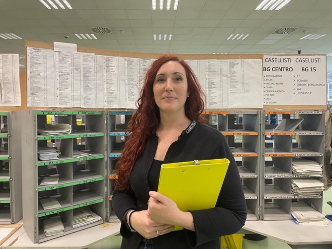 Un carriera nelle Poste Italiane a Bergamo per Inessa Ratti, e così per molte altre donne
