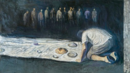 Il pittore Maurizio Bonfanti: «La Passione di Gesù è anche la mia, la nostra»