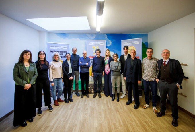 Presentati i candidati della lista civica di Paolo Aresi “Bergamo Insieme”, ecco chi sono