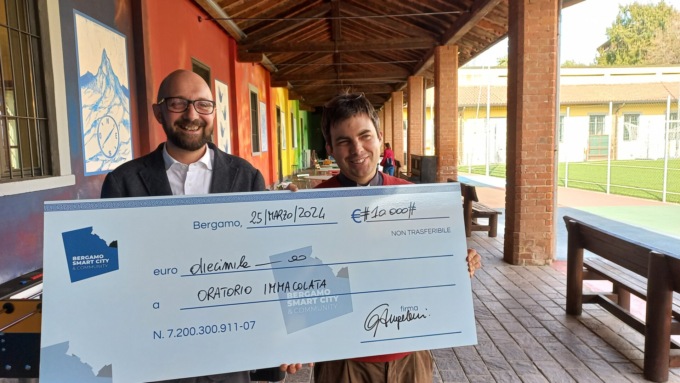 Internet accessibile a tutti: diecimila euro all’oratorio dell’Immacolata di Bergamo