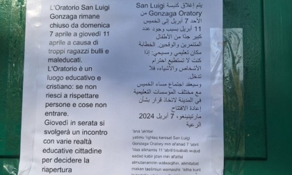 «Troppi ragazzi bulli e maleducati», l'oratorio di Martinengo chiude per 5 giorni