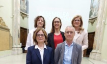 Il Pd presenta i candidati alle amministrative: Paola Suardi, Anna Piras, Renato Mora, Paola Benigni ed Elena Carnevali