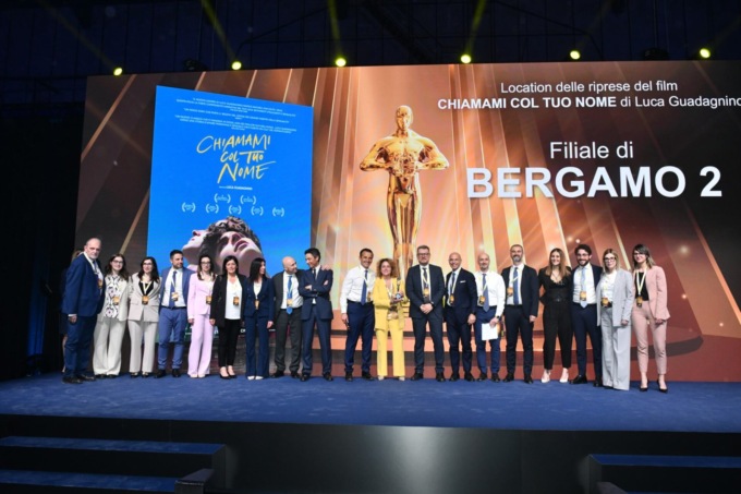 Evento Champions di Poste Italiane, la filiale Bergamo 2 tra le migliori d’Italia