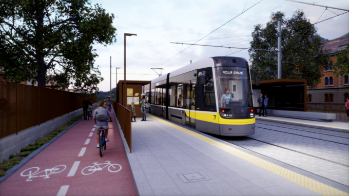 Bello il progetto della linea del tram T2. È la eBrt per Dalmine che non convince