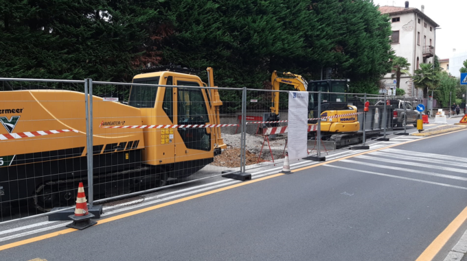 Via Mazzini, partiti i lavori di completamento della sostituzione della rete elettrica