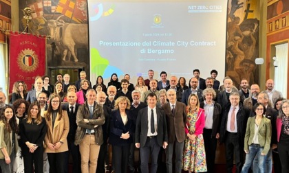 Bergamo firma il "Climate city contract": obiettivo decarbonizzazione entro il 2030