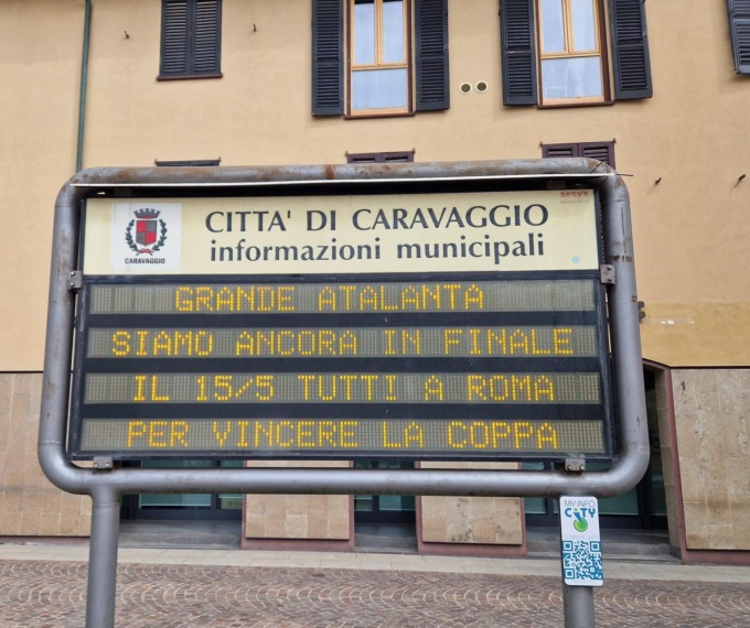 I comuni bergamaschi celebrano l’Atalanta e “convocano” tutti a Roma il 15 maggio