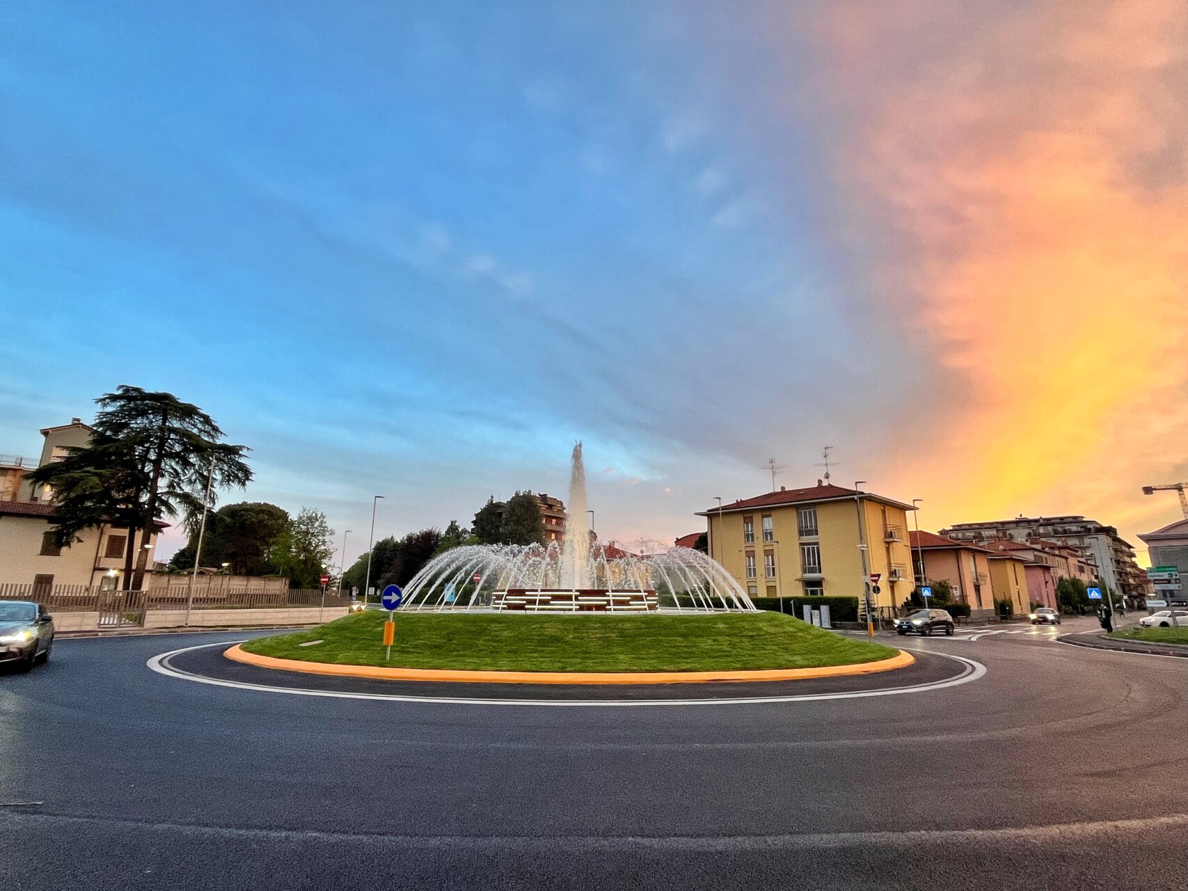 Fontana via carnovali via autostrada