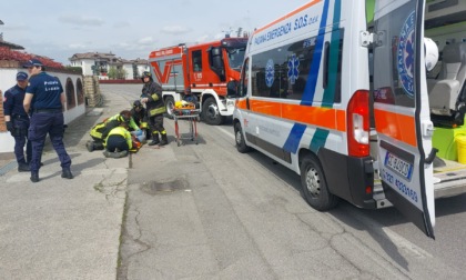 Cade in monopattino a Caravaggio: 39enne grave in ospedale