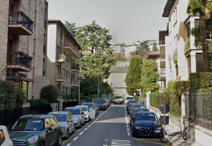 Rifacimento dei marciapiedi in viale Albini a Bergamo, poi si passa in via San Francesco d’Assisi