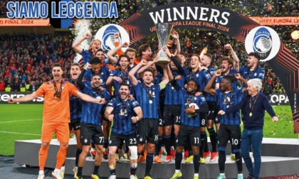 In regalo col PrimaBergamo in edicola il poster della vittoria europea dell'Atalanta