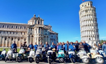 Da Ponte San Pietro sulla Vespa alla "conquista" di Pisa (Pontedera per la precisione)