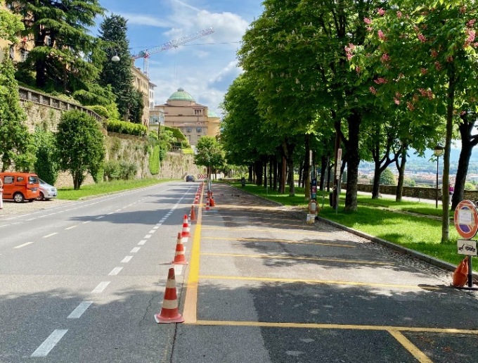 Abitante di Città Alta contro il Parking Fara: «Il permesso ai residenti? Una gabella medievale»