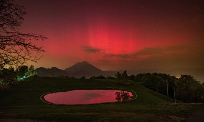 Aurora boreale nei cieli bergamaschi? Non proprio, ma è stata comunque uno spettacolo!