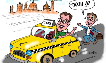 L'odissea per otto taxi in più (che ovviamente i tassisti di Bergamo osteggiano)
