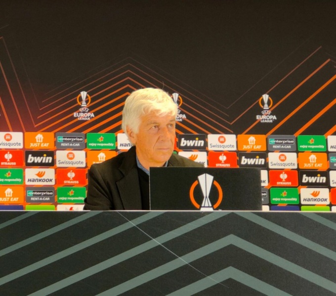 Gasperini: «Noi favoriti? Conta il campo, il resto viene dopo». E di mercato non si parla